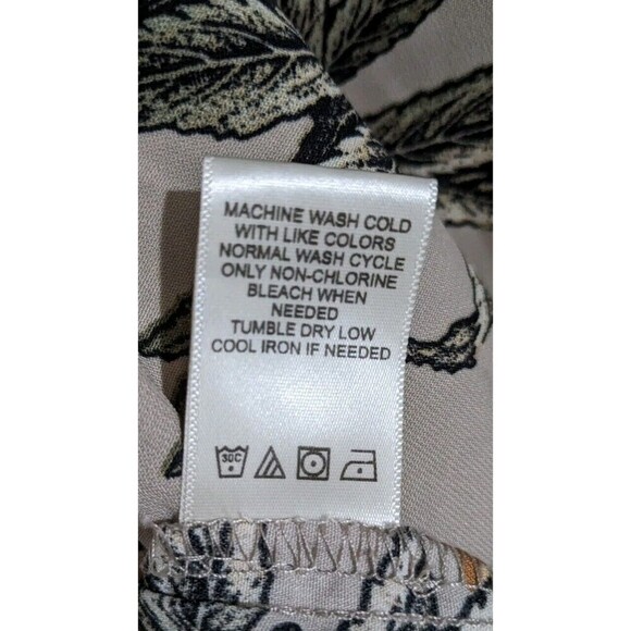 West Kei Gray Floral Jacket Women's Size Small - Picture 7 of 7